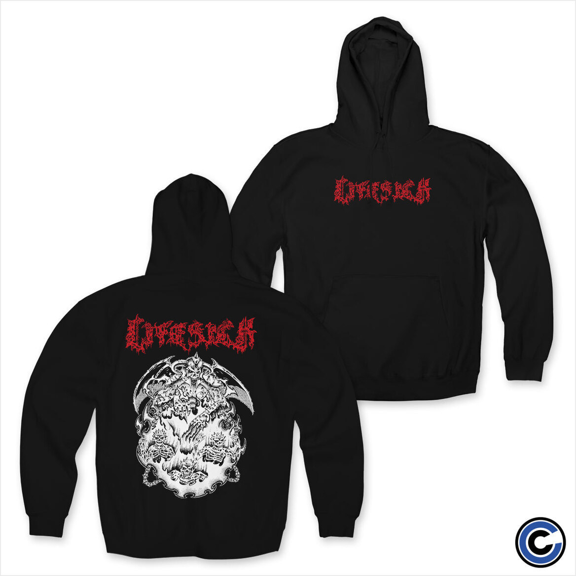 Demon Hoodie Lifesick Merch Lifesick Hoodie Birthday Gift Ideas Christmas Presents