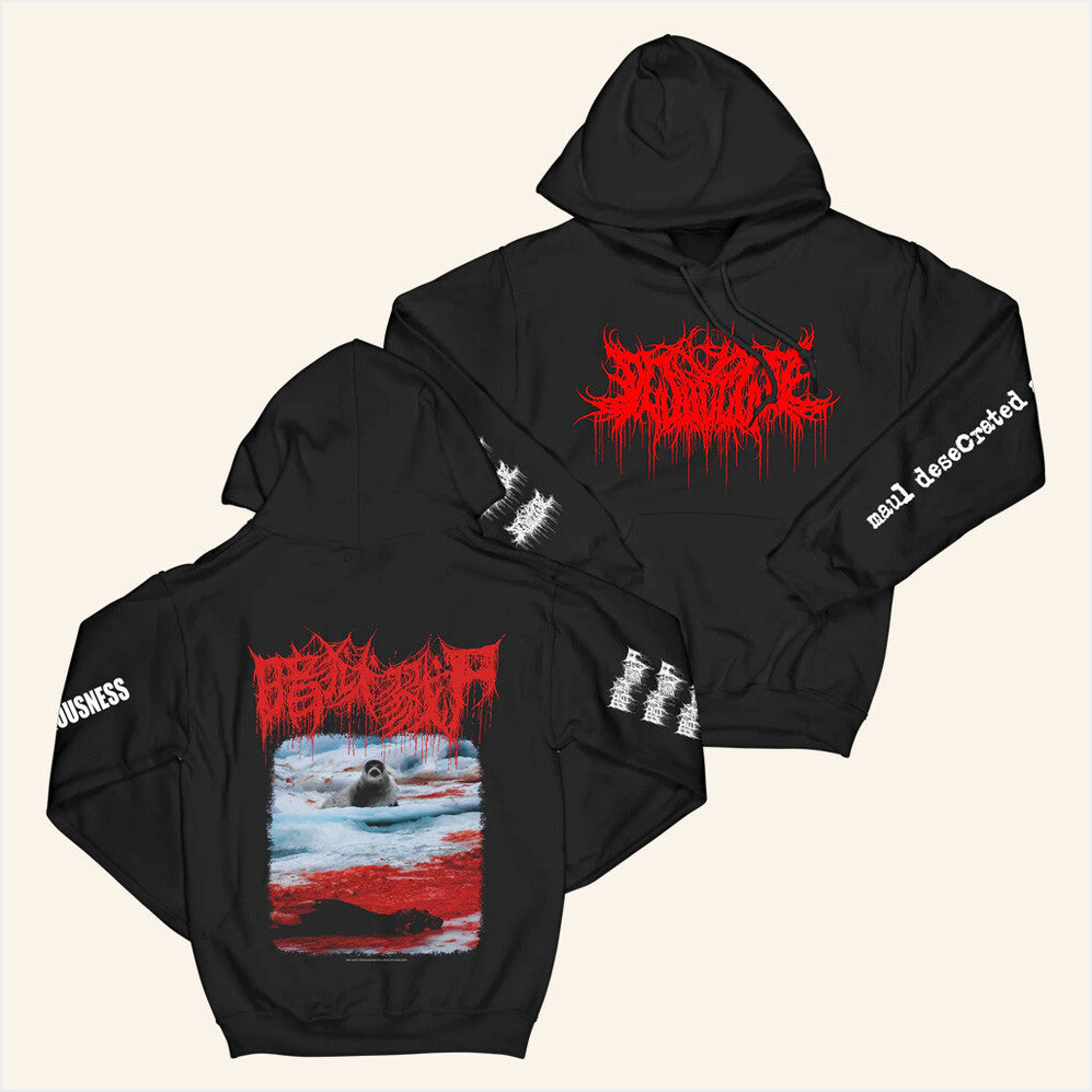 Desoectomy Maul Desecrated Atrocity' Hoodie Realityfade Merch Gifts For Dad Gifts For Best Friend