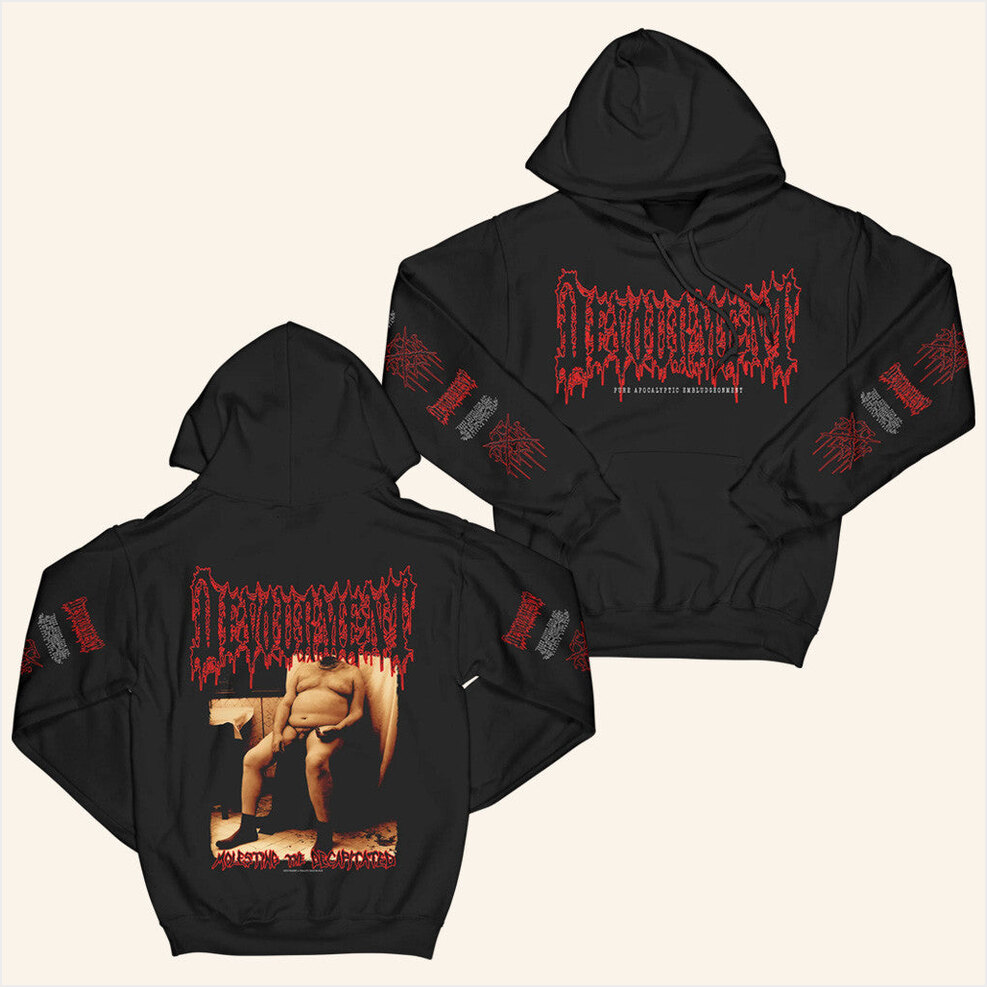 Devourment Molesting The Decapitated Hoodie Reality Fade Merch Gifts For Dad Gifts For BFF