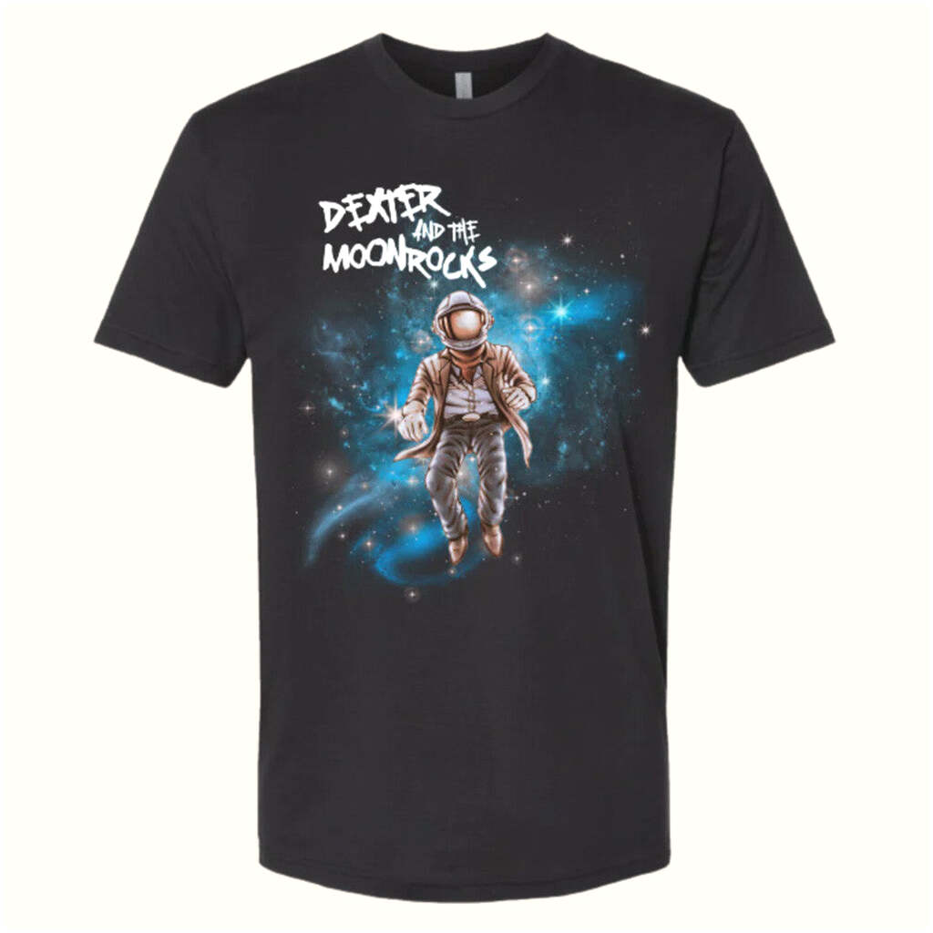 Dexter And The Moonrocks Store Merch Floating Astronaut T Shirt Birthday Gifts For Best Friend