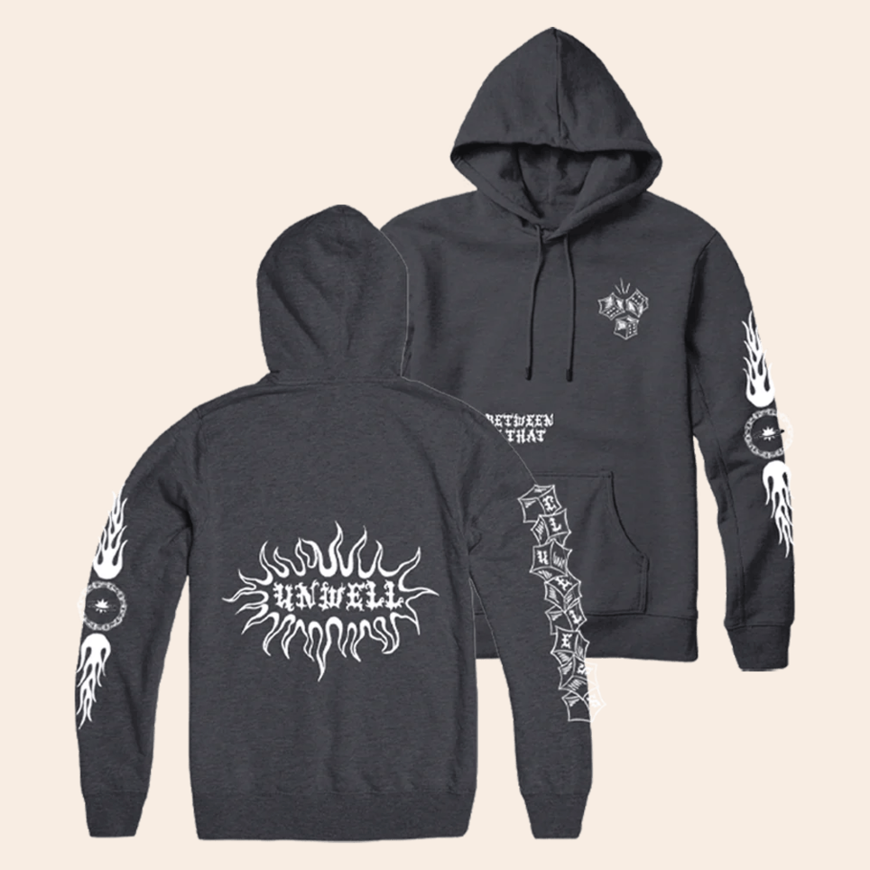 Dice Hoodie Unwell Band Merch Music Lover Gifts For Him Emotional Hoodie BFF Gifts Ideas