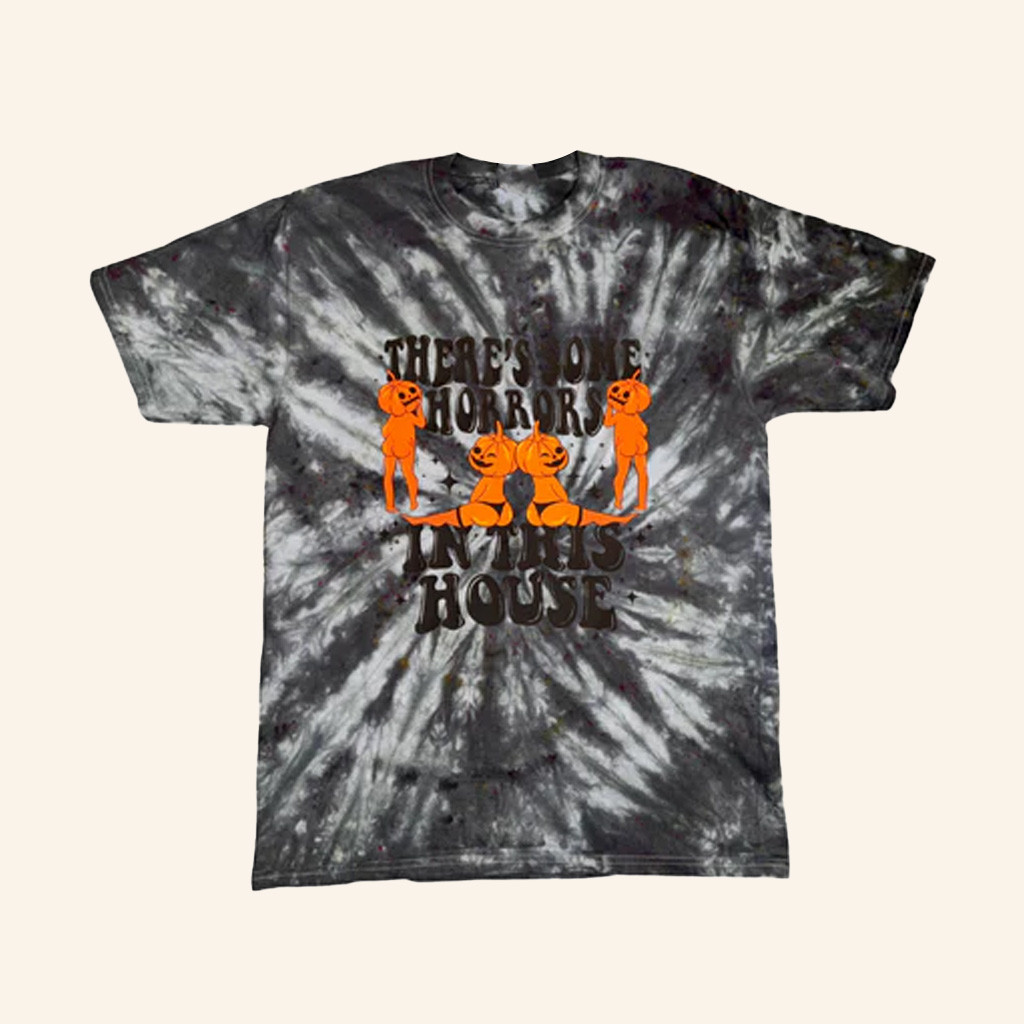 Dicey Dyes Merch Horrors In This House T-Shirt Gifts For Boyfriend
