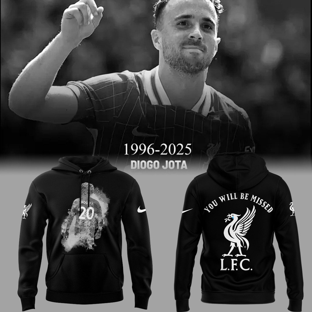 Diogo Jota Remembrance At Anfield 2025 Hoodie For Fans Merch