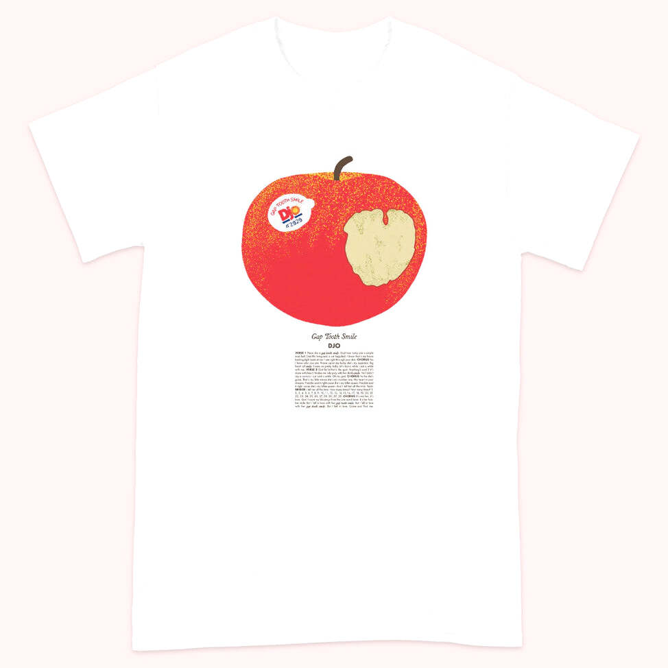 DJO Merch Apple T-Shirt Gifts For Best Friends Birthday Gifts For Him Christmas Presents Ideas
