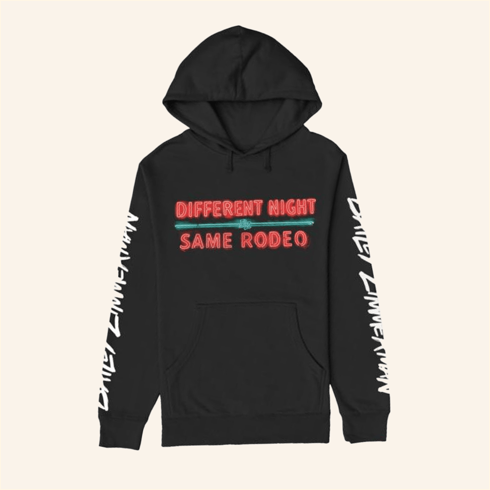 DNSR Black Hoodie Bailey Zimmerman Merch Gift Ideas For Husband Best Friend Birthday Gifts