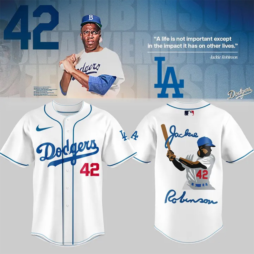 Dodgers x Jackie Robinson Day Jersey Baseball Team Gift Ideas