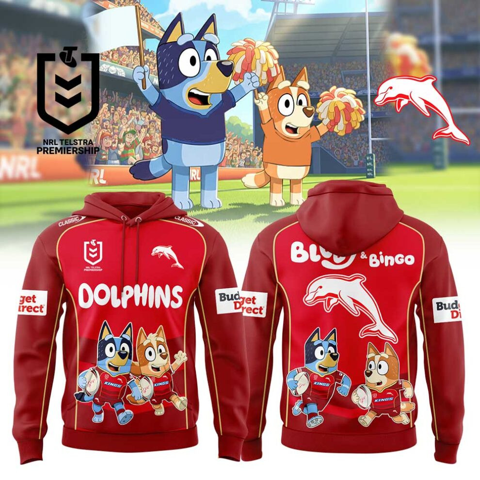 Dolphins X Bluey And Bingo Hoodie Unique Gifts For Football Fans
