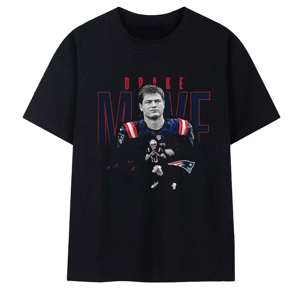 Drake Maye New England Patriots T-Shirt Drake Maye Merch Best Football Gifts