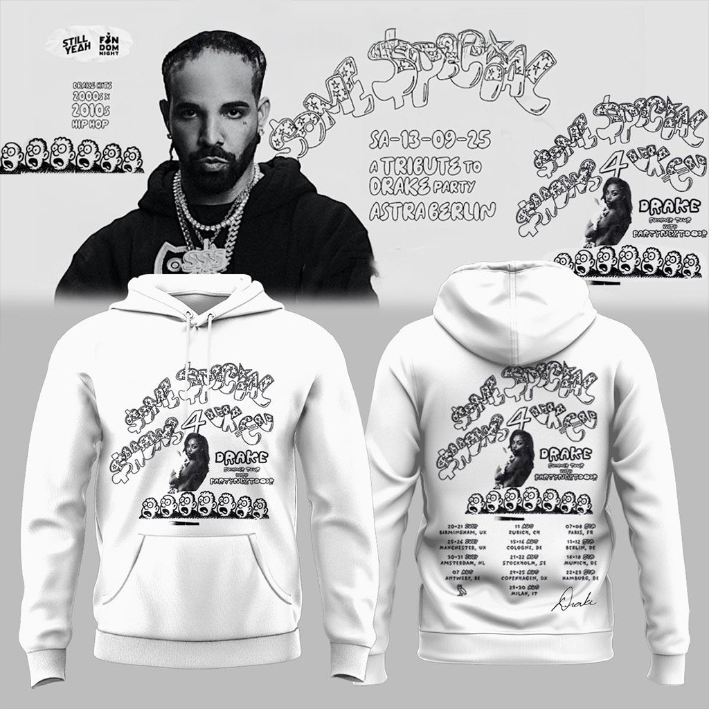 Drake Some Special Show 4U New Tour Hoodie Drake Merch Gifts For Husband