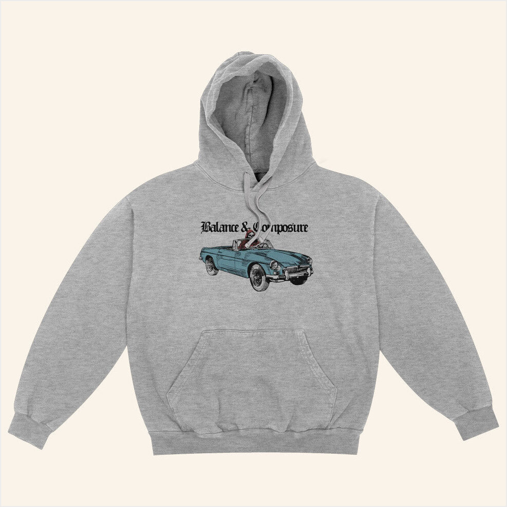 Driver Grey Hoodie Balanced Comp Merch Birthday Gifts For Husband Gifts For Friends