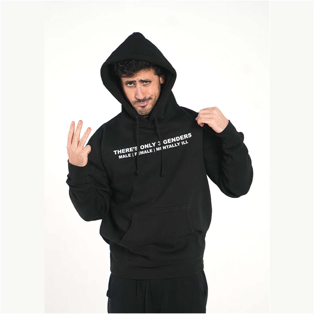 Duke Gomez Merch Only 3 Genders Hoodie Best Gifts For Boyfriend Birthday Gifts For Best Friend
