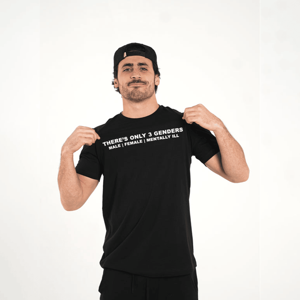 Duke Gomez Merch There's Only 3 Genders T-Shirt Unique Dad Gifts For Father's Day Gifts For BFF
