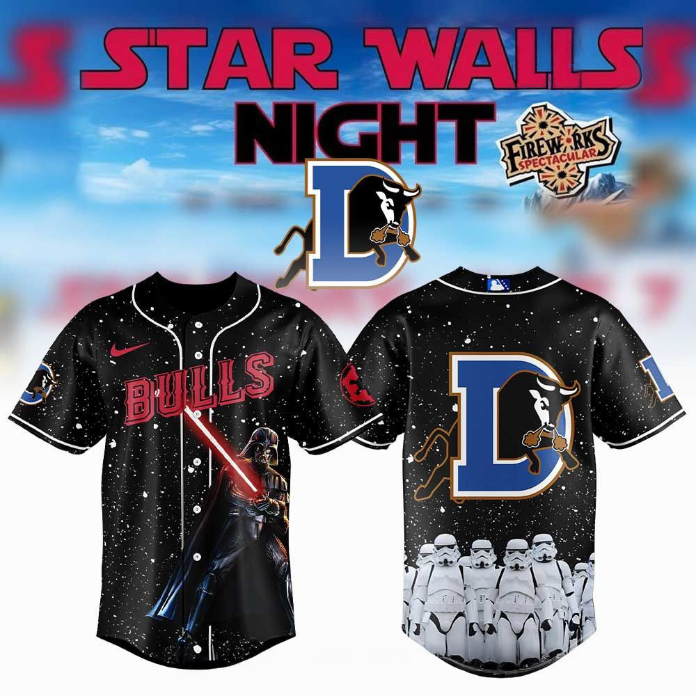 Durham Bulls x Star Wars 2025 Jersey Gift Ideas For Baseball Fans