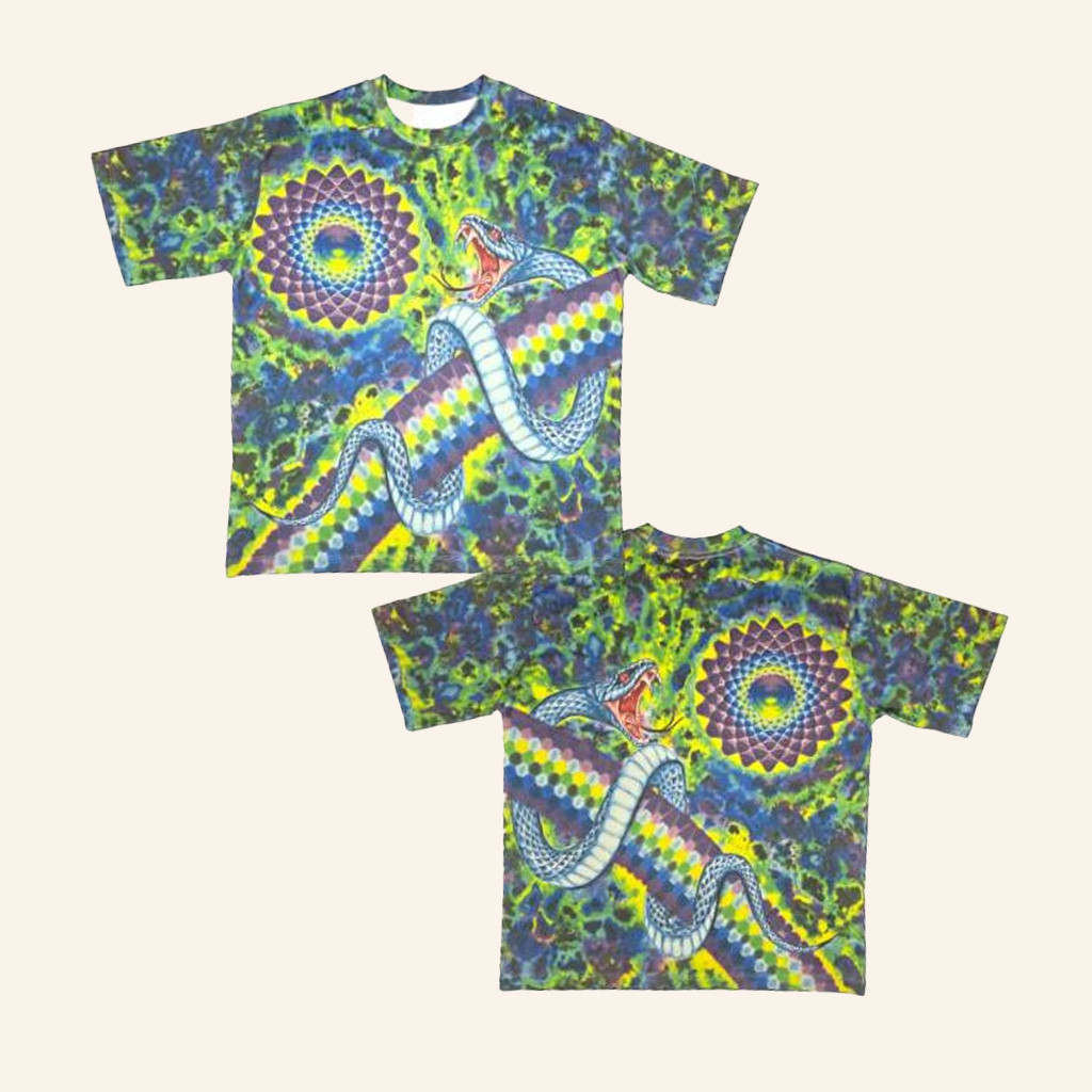 Dyes Good Vibes Merch Strike Cotton Print Shirt Gifts For Besties