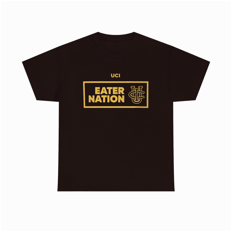 Eater Nation Shirt UC Irvine Eater Nation Black T-Shirt Gifts For Fans Birthday Gifts For Her