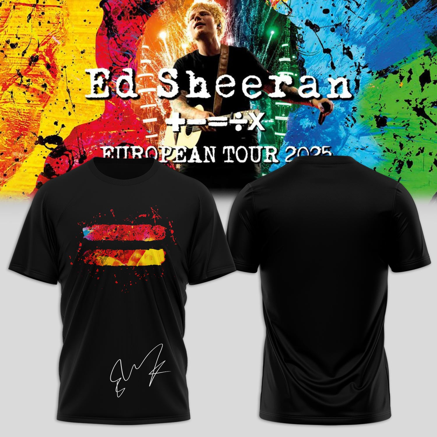 Ed Sheeran Tour Merch Shirt The Edition Francaise 2025 Best Gift For Music Enthusiasts