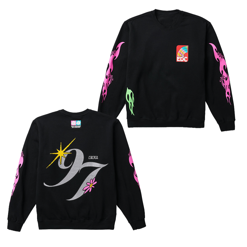 EDC Merch EDC Electric Racing Sweatshirt Gifts For Music Fans
