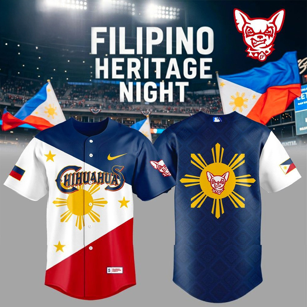 El Paso Chihuahuas Celebrating Native Night Jersey Chihuahuas Merch Gifts For Baseball Fans