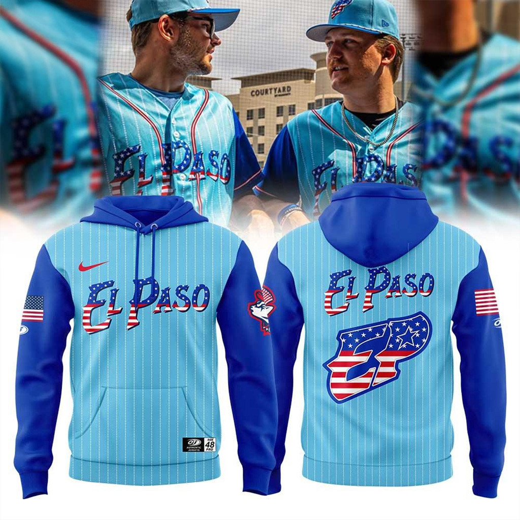 El Paso Chihuahuas Independence Day Hoodie Chihuahuas Merch Best Gifts For Baseball Lovers