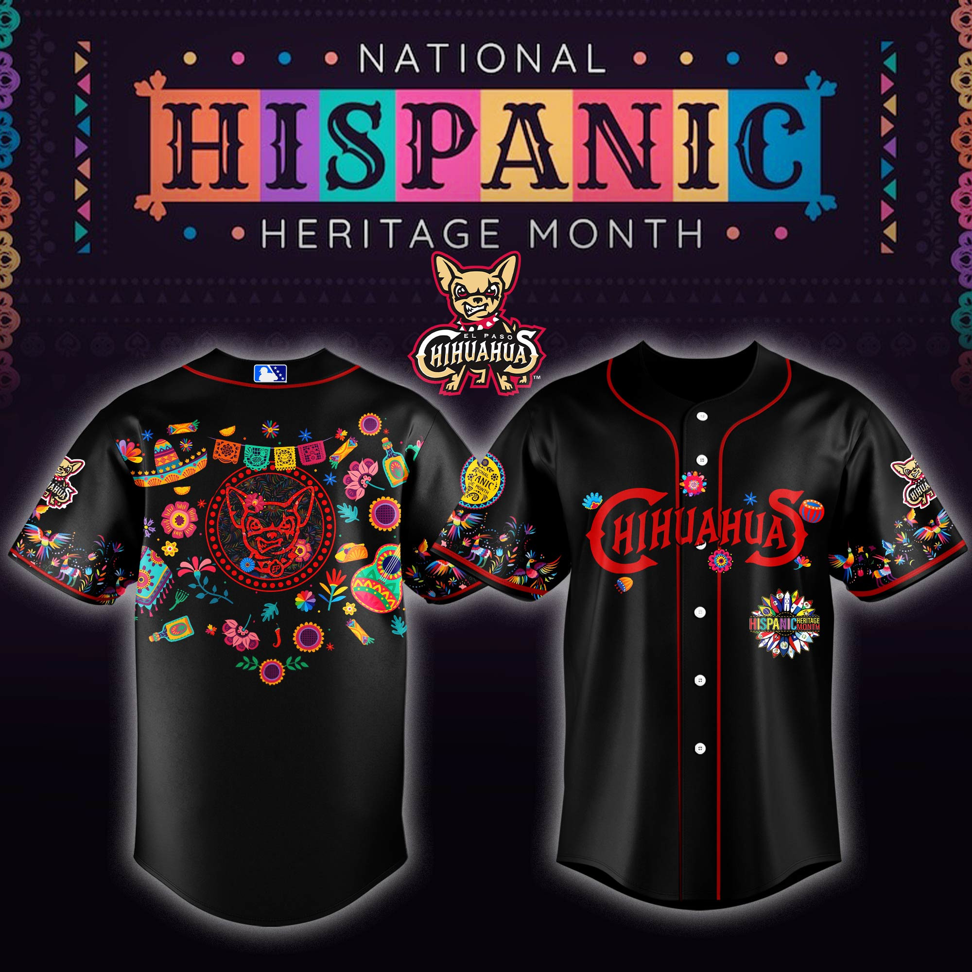 El Paso Chihuahuas Milb X Native American Heritage 2025 Baseball Jersey For Fans