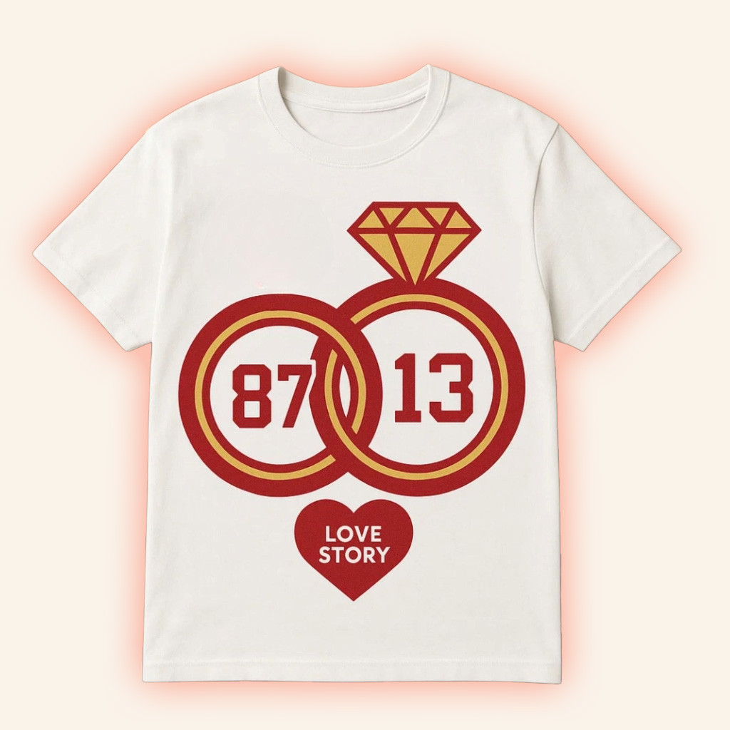 Engagement Rings 87 13 Love Story Taylor And Travis Shirt Fan Merch Gifts For Besties