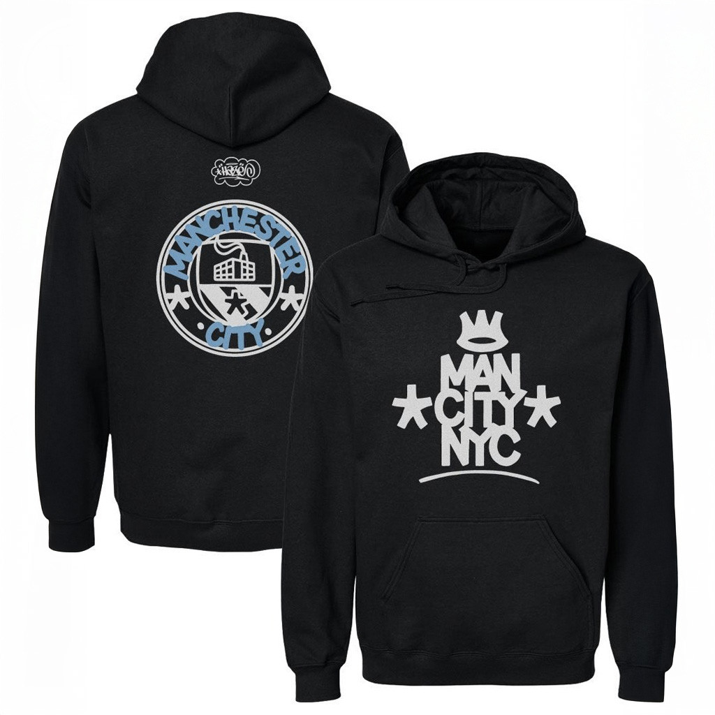 Erling Haaland X Manchester City FC 2025 Hoodie Fan Merch Present For Husband