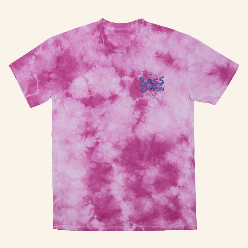 Excision Merch Bass Canyon Tie Dye Pink T-Shirt Gifts For Girlfriend