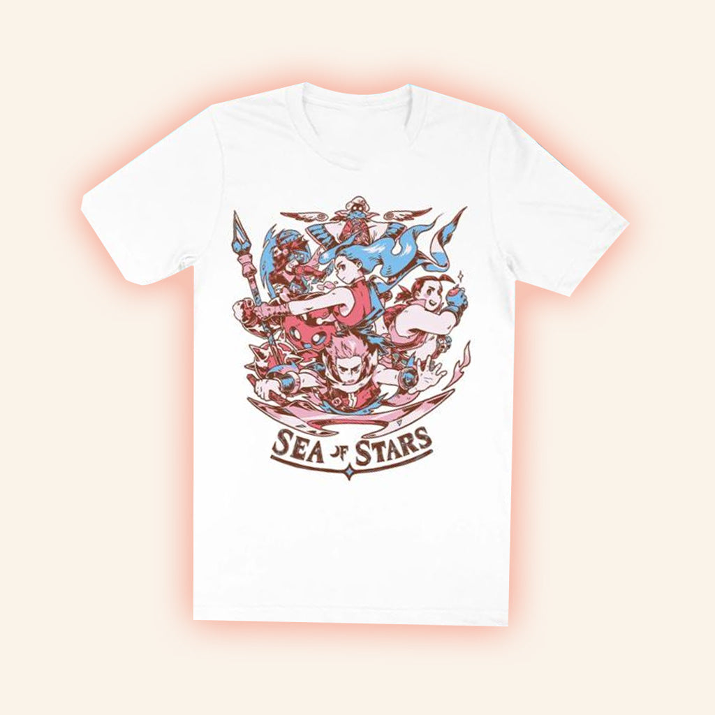 Fan Gamer Merch Sea Of Stars Solstice Warriors Shirt Birthday Present For Husband