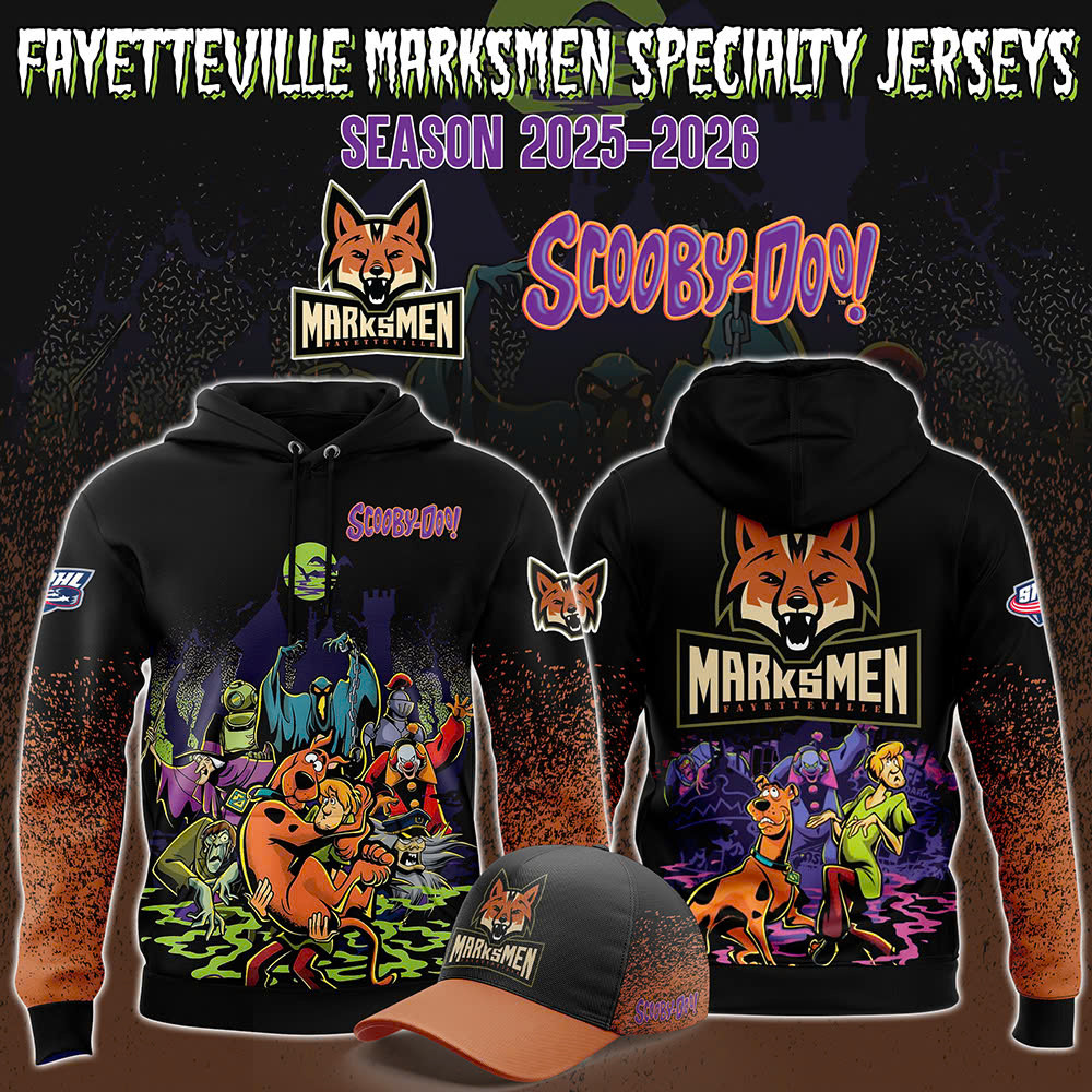 Fayetteville Marksmen X Scoobydoo Hoodie Fan Merch