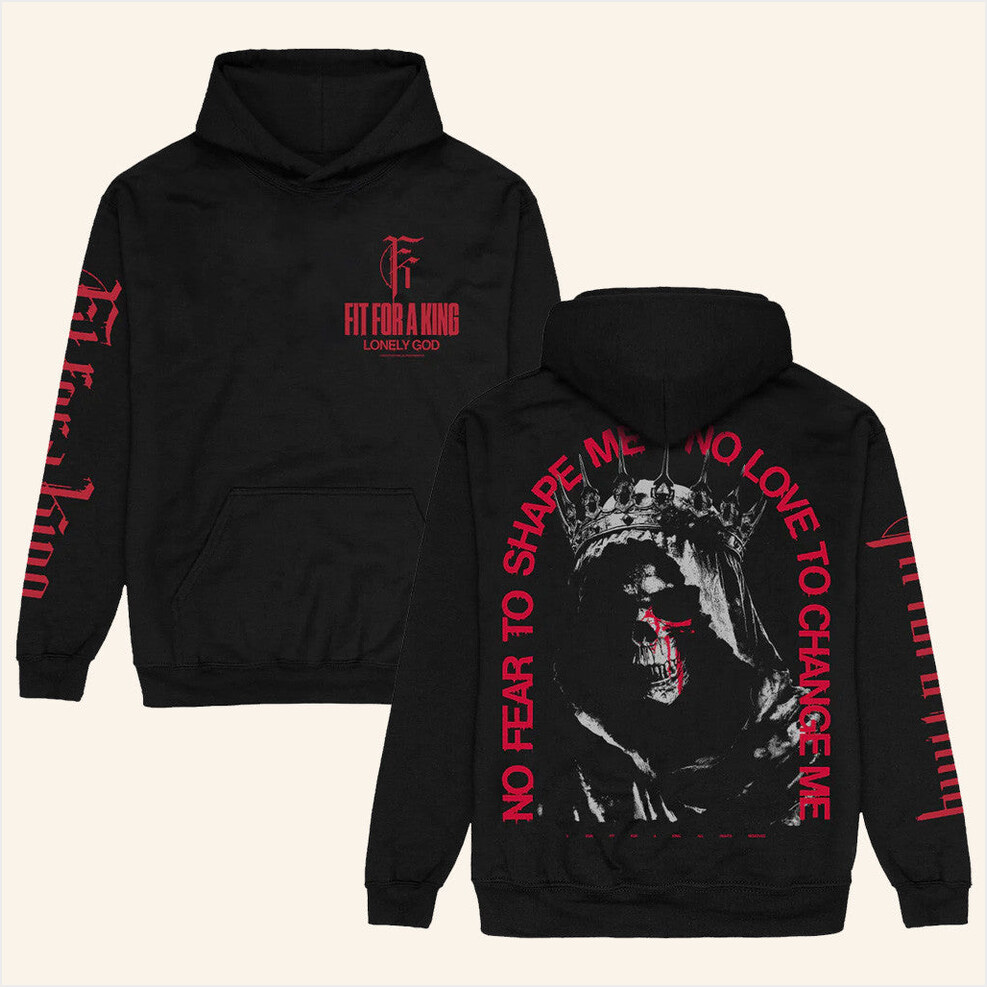 Fit For A King Reaper Hoodie Best Birthday Gifts For Brother Gifts For Best Friend