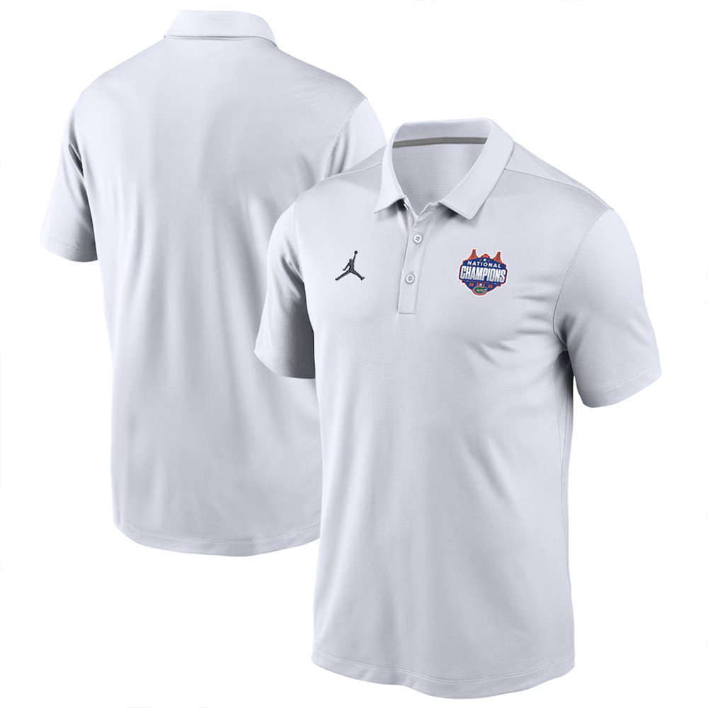 Florida Gators Jordan Brand 2025 NCAA Men's Basketball National Champions Polo Shirt Men's