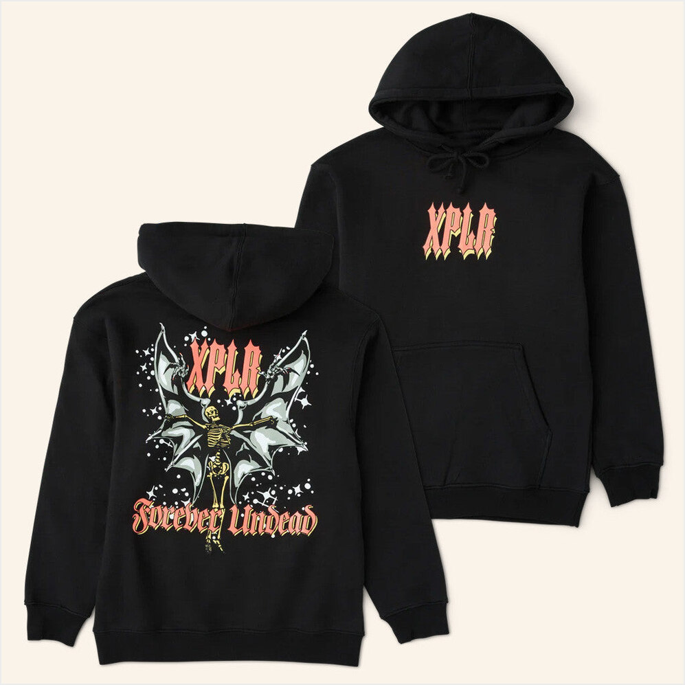 Forever Unhead Hoodie XPLR Merch Black Birthday Gifts For Friends Gifts For Friends