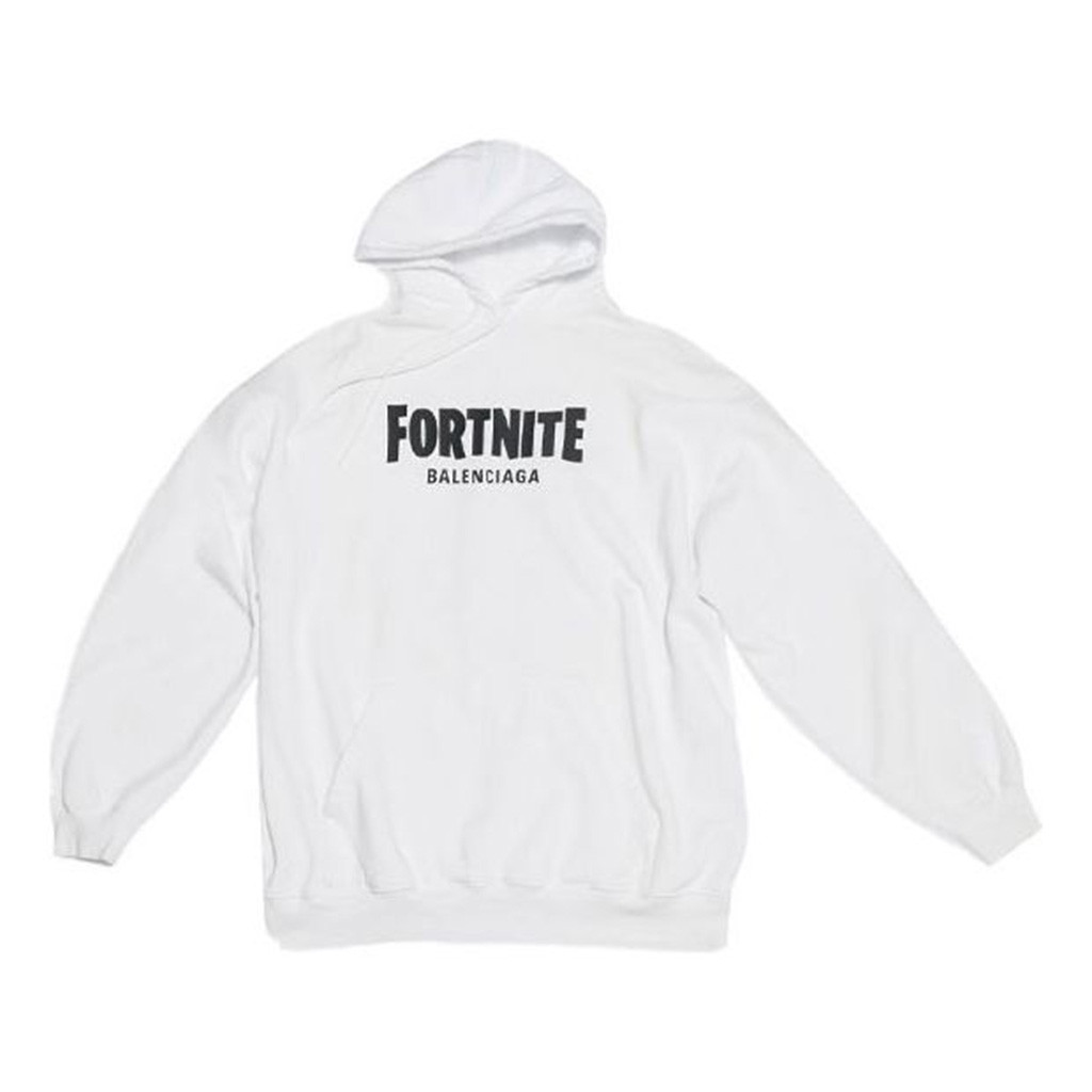 Fortnite Balenciaga Hoodie White Gift Ideas For Husband