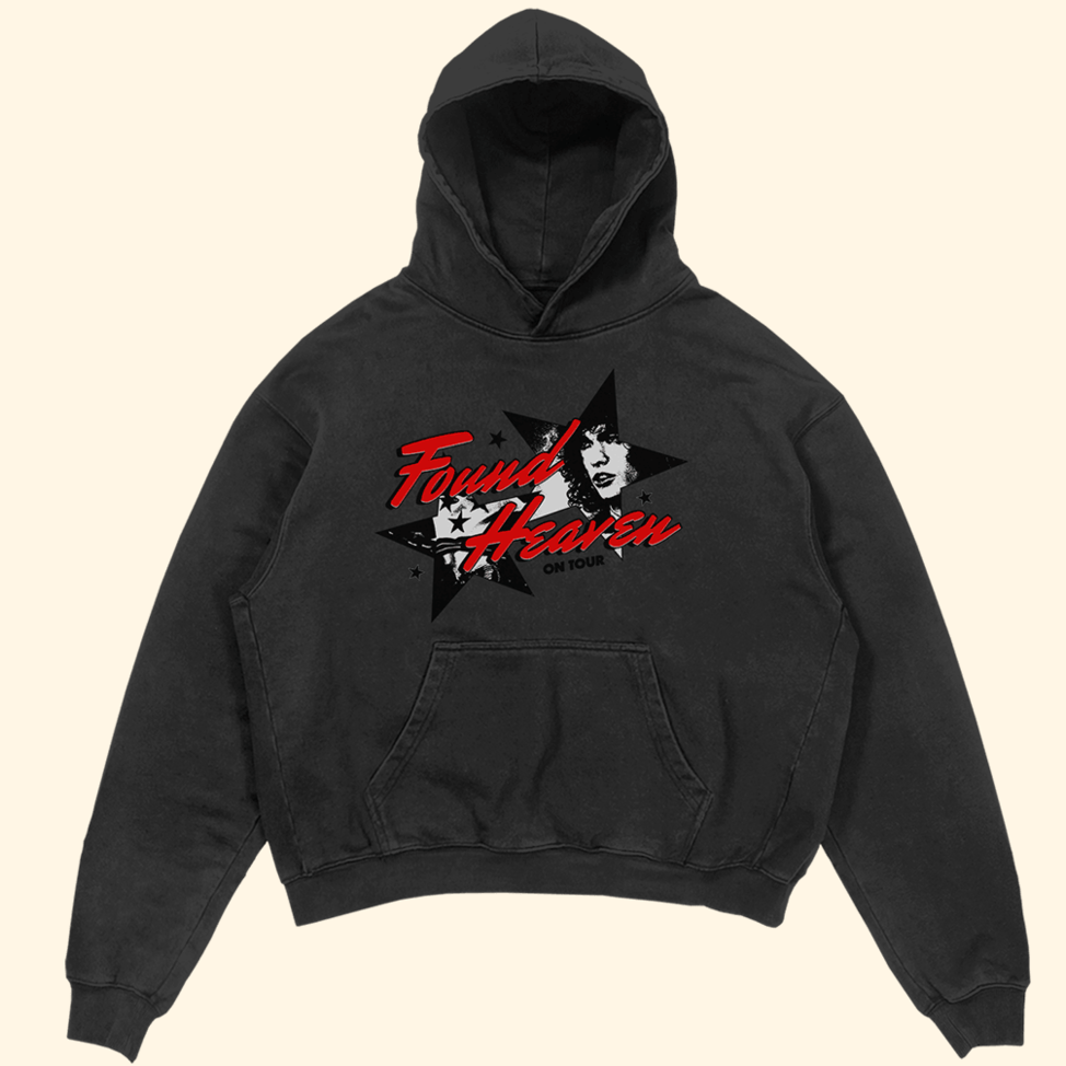 Found Heaven On Tour Hoodie Found Heaven Merch Best Father's Day Birthday Gifts For Husband