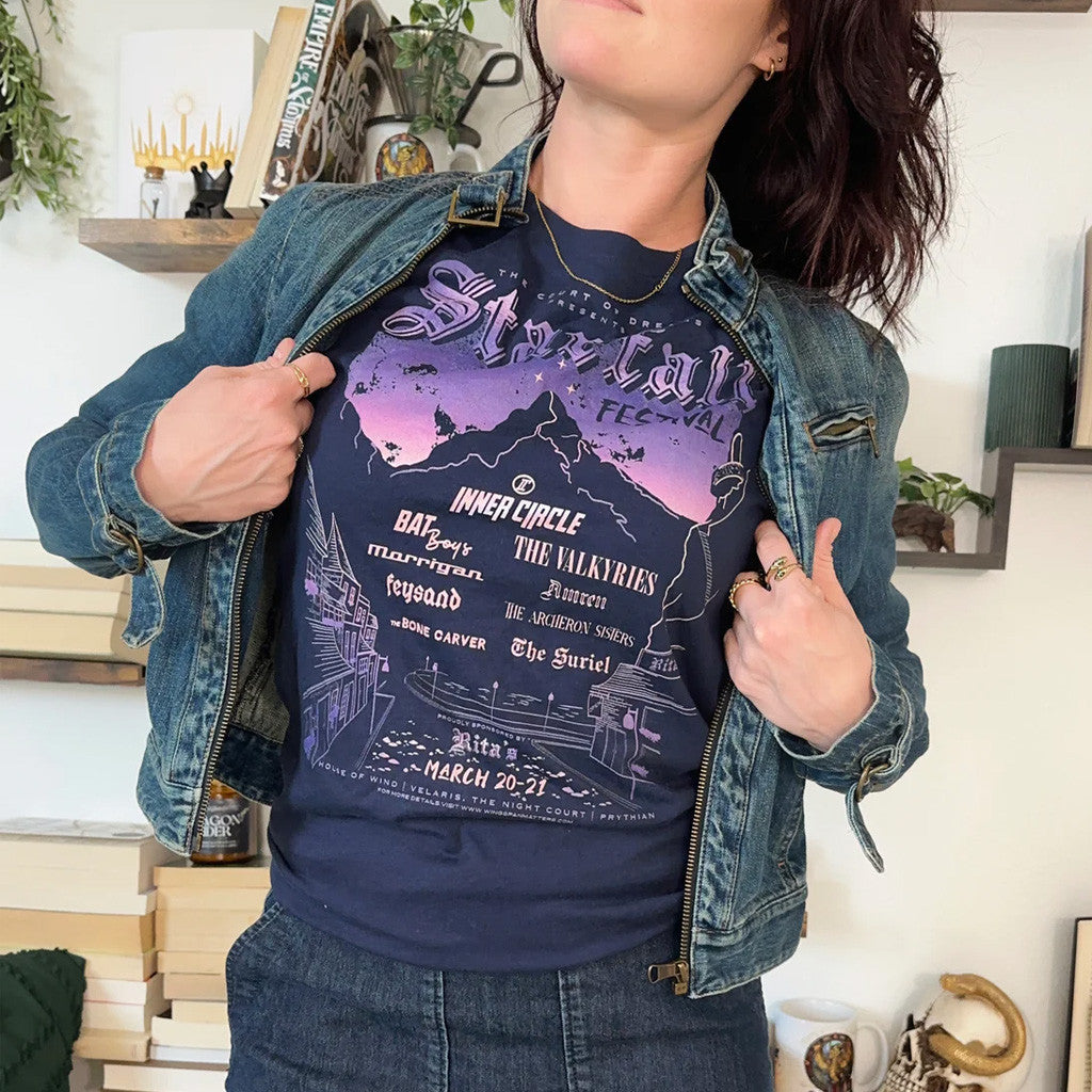 Fourth Wing Merch Starfall T-Shirt Present For Her