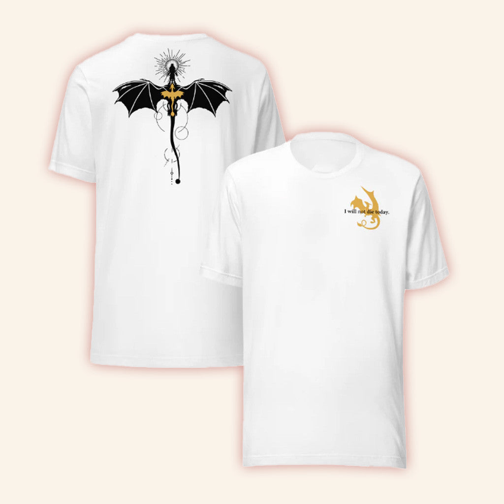 Fourth Wing Merch Violet Dragon Relic T-Shirt Present For Best Friends