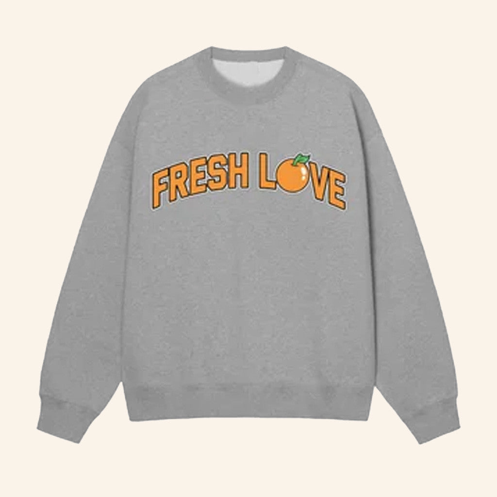 Fresh Love Merch Fresh Love Logo Crewneck Sweatshirt Gifts For Girlfriend