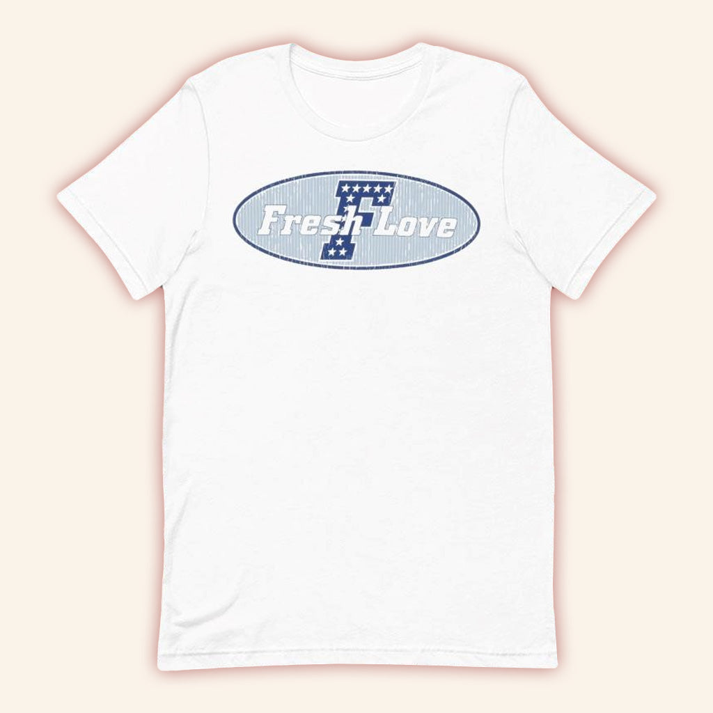 Fresh Love Merch Fresh Love Vintage Star Shirt White Birthday Gifts For Her