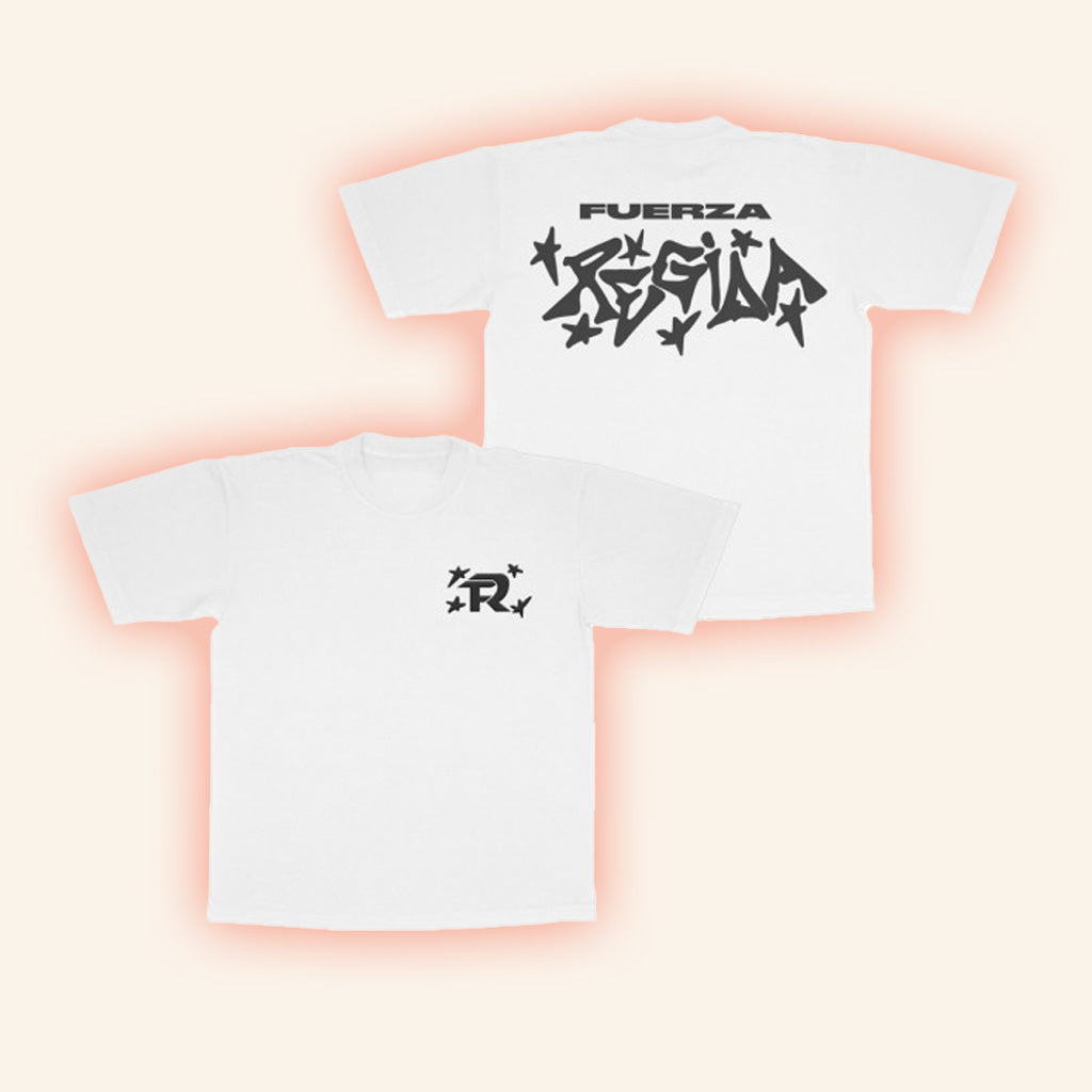 Fuerza Regida Merch Estrella Fr White Shirt Birthday Present For Friends