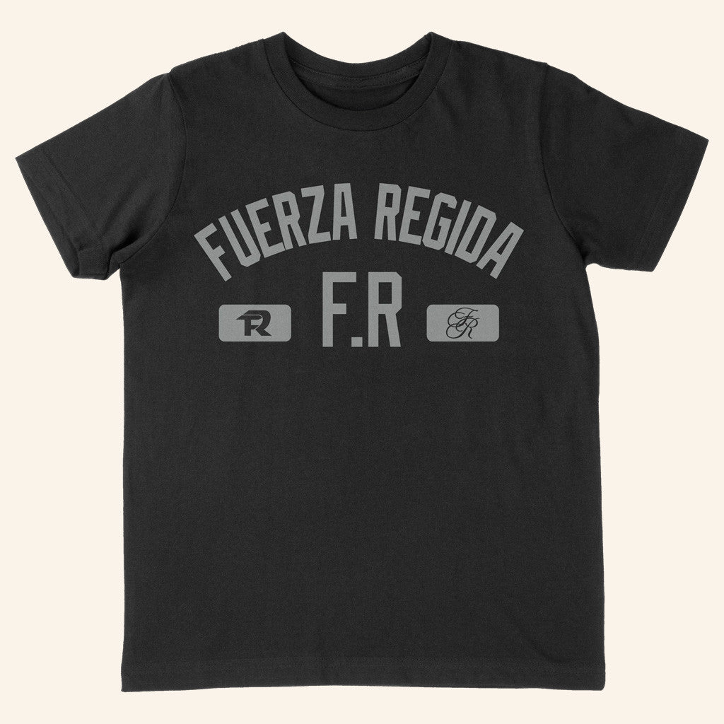 Fuerza Regida Merch FR Black T-Shirt Presents For Music Lovers