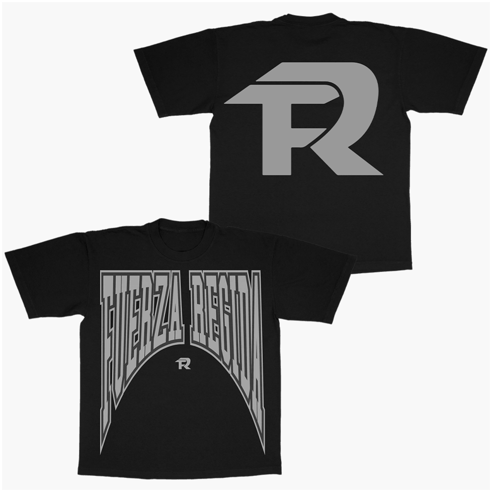 Fuerza Regida Merch Fuerza Regida Black T-Shirt Best Father's Day Gifts For Dad Gifts For Fans