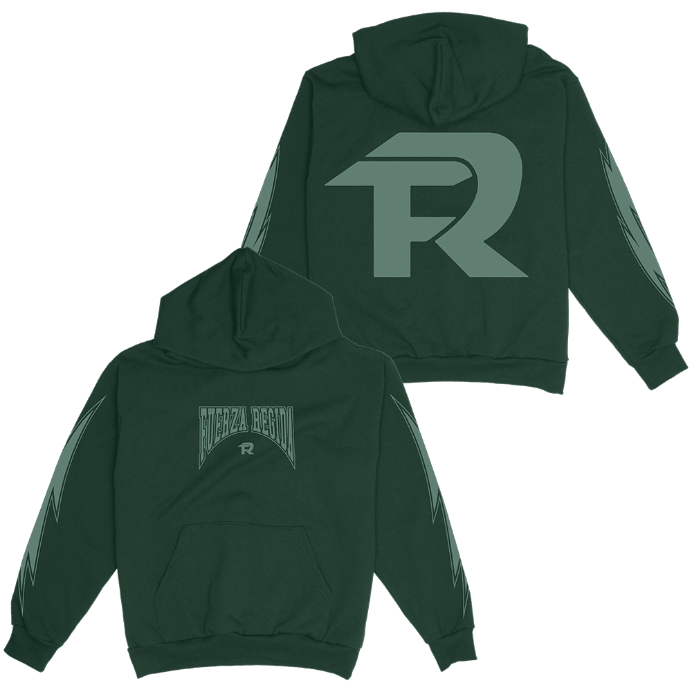 Fuerza Regida Merch Fuerza Regida Green Hoodie Best Father's Day Special Gifts