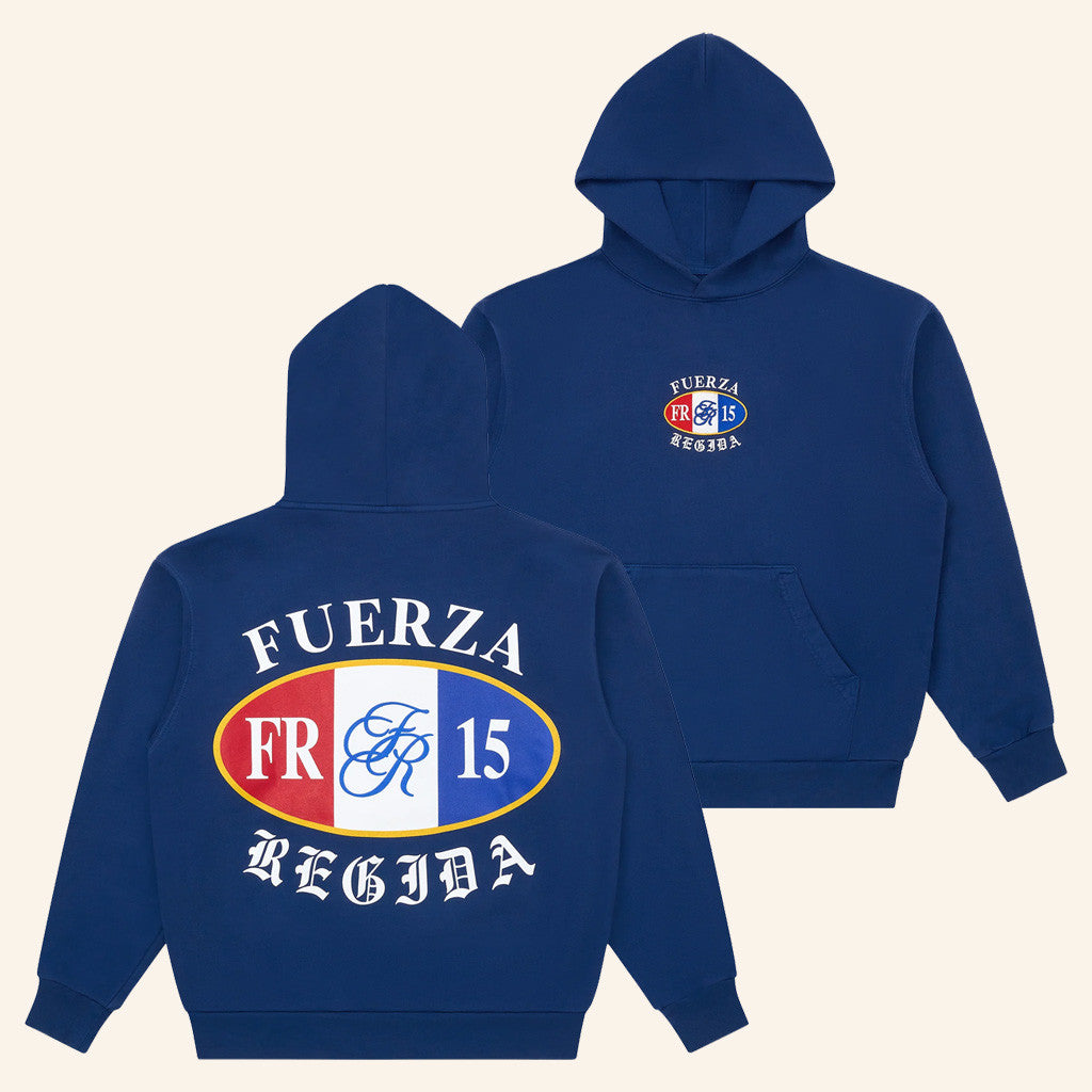 Fuerza Regida Merch Paris Hoodie Royal Gift Ideas For Boyfriend