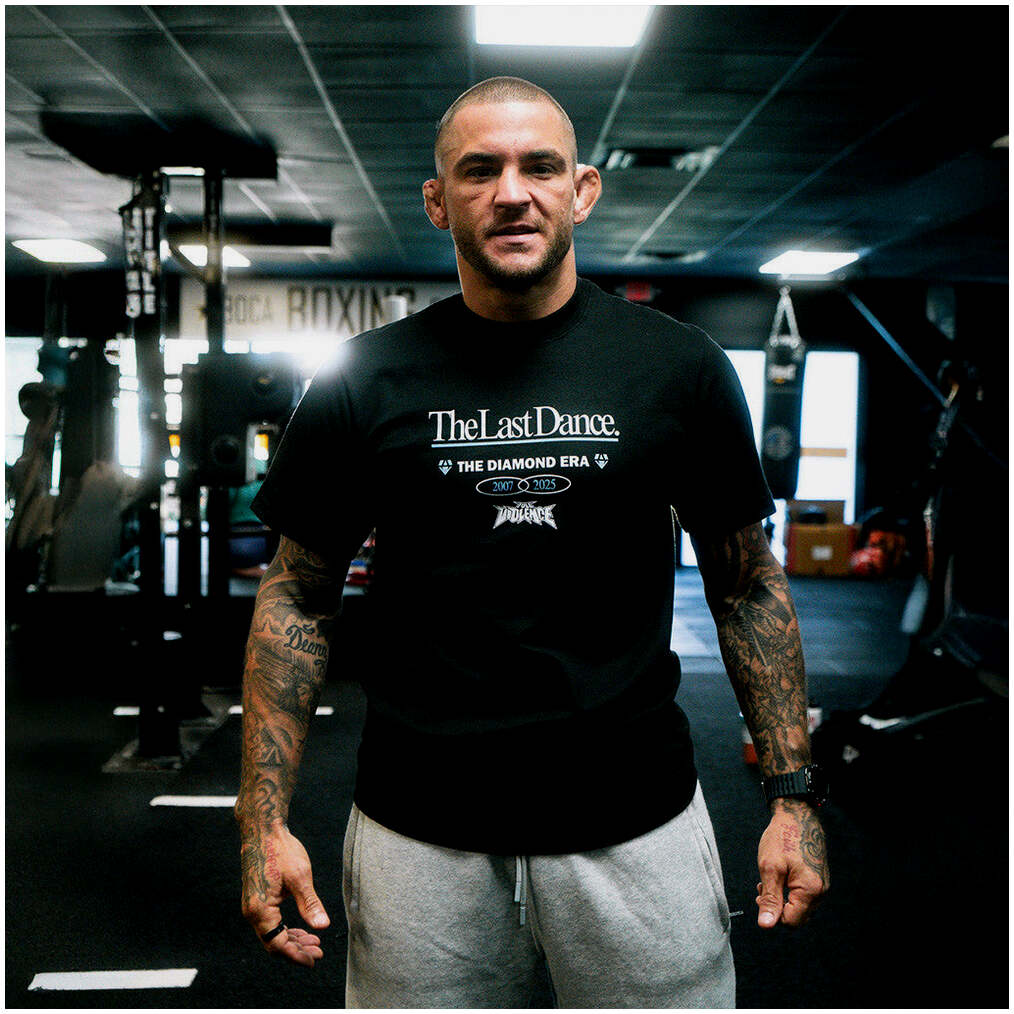 Full Violence X Dustin Poirier Merch The Last Dance T-Shirt Gift For Husband Gifts For Fans
