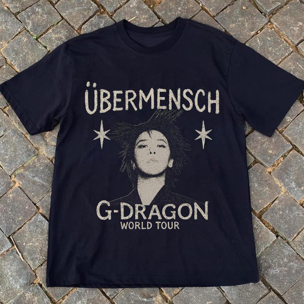G-Dragons Ubermensch World Tour Shirt G-Dragon World Tour in US Shirt GDragon Ubermensch