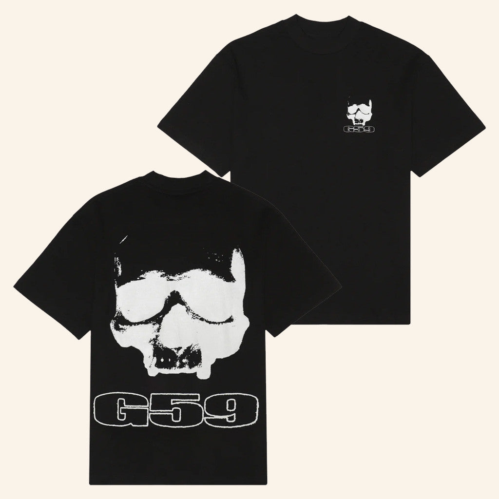 G59 Merch Skull G59 Black T-Shirt Gift Ideas For Dad