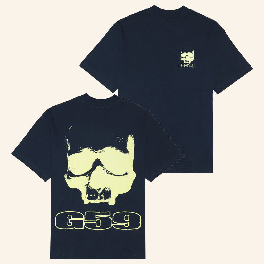 G59 Merch Skull Glow Logo G59 T-Shirt Best Gifts For Him