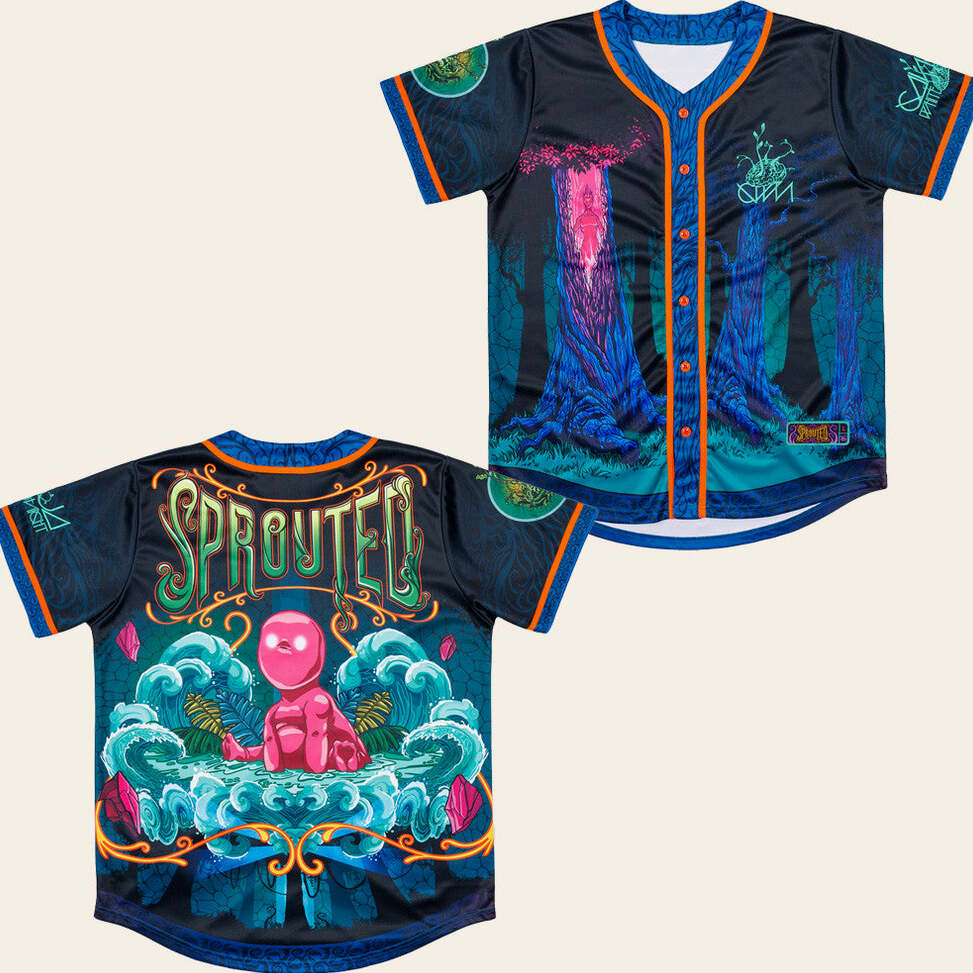 Ganja White Night Merch Sprouted Tour Baseball Jersey Music Related Gifts For Guys