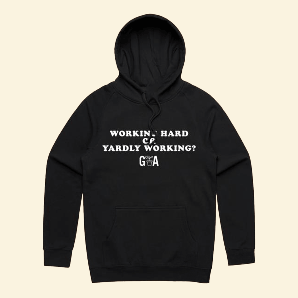 Gardening Australia Yardly Working Hoodie Abc Merch Birthday Gifts For Father's Day Ideas