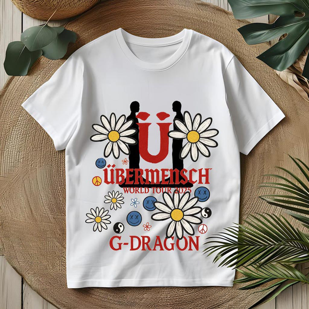 Gdragon World Tour Shirt, GDragon ï¿½bermensch World Tour Shirt, GDragon ï¿½bermensch 2025 Kpop,